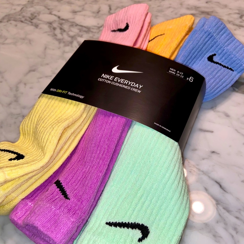 COPY - COPY - COPY - 6 pack Nike custom socks $45…